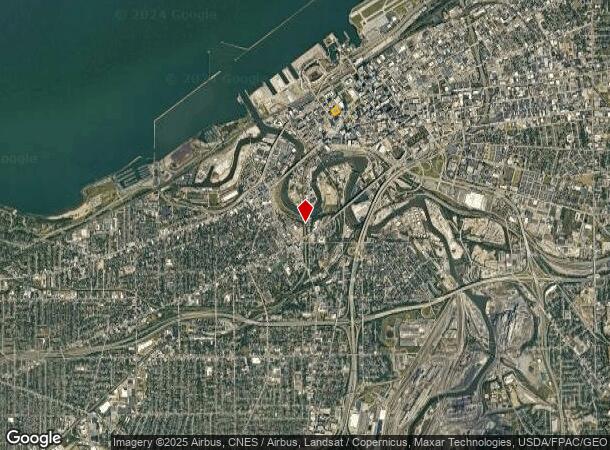  116 W Saint Clair Ave, Cleveland, OH Parcel Map