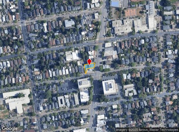  2828 Telegraph Ave, Berkeley, CA Parcel Map