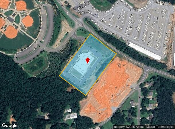  Univeter Rd, Canton, GA Parcel Map