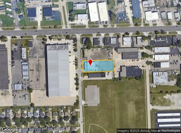 24808 Thomas St, Warren, MI Parcel Map