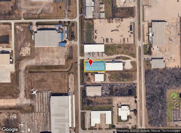  8525 W Monroe Rd, Houston, TX Parcel Map