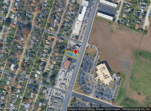  1606 S 31St St, Temple, TX Parcel Map