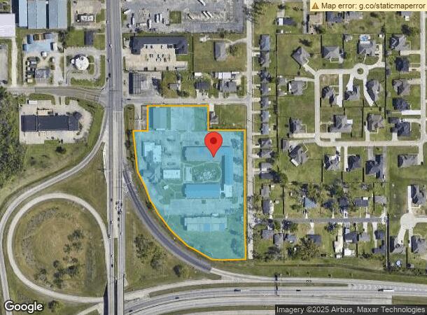  2600 Moeling St, Lake Charles, LA Parcel Map