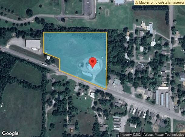  1308 W Choctaw St, Tahlequah, OK Parcel Map