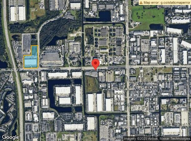  3001 W Copans Rd, Pompano Beach, FL Parcel Map