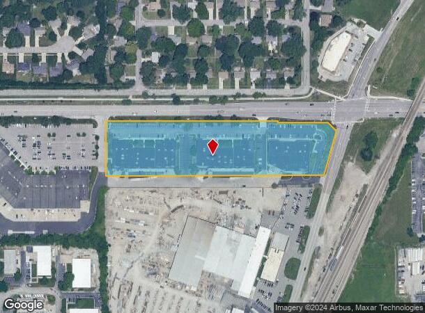  14107-14129 W 95Th St, Lenexa, KS Parcel Map