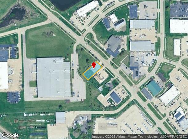 1210 N Center Point Rd, Hiawatha, IA Parcel Map