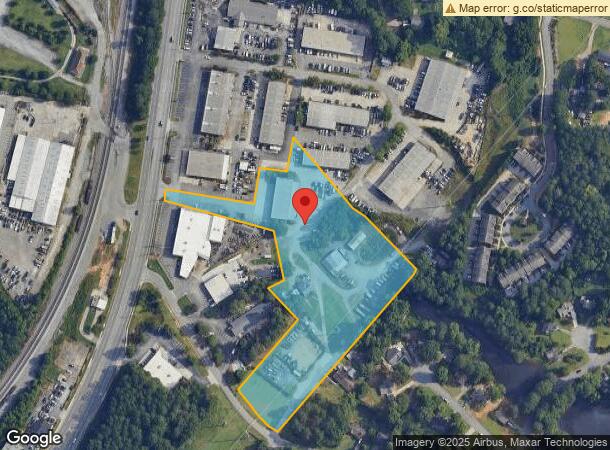  3586 Buford Hwy, Duluth, GA Parcel Map