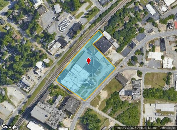  630 W Green Dr, High Point, NC Parcel Map
