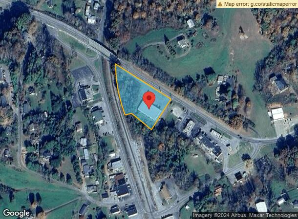  9785 Franklin St, Ferrum, VA Parcel Map