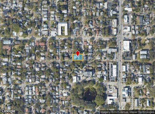  493 8Th Ave N, Saint Petersburg, FL Parcel Map