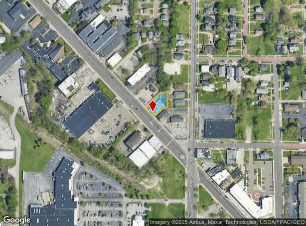  855 E Market St, Akron, OH Parcel Map