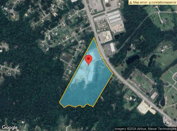  3421 Richlands Hwy, Jacksonville, NC Parcel Map