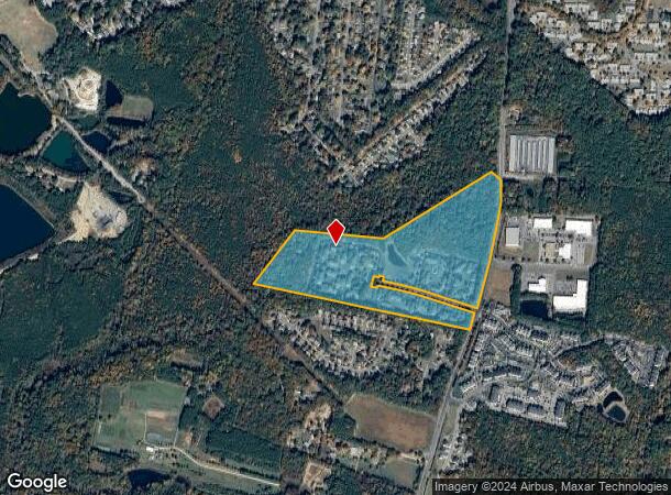  46860 Hilton Dr, Lexington Park, MD Parcel Map