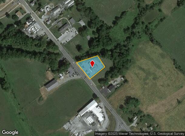  6721 Old National Pike, Boonsboro, MD Parcel Map