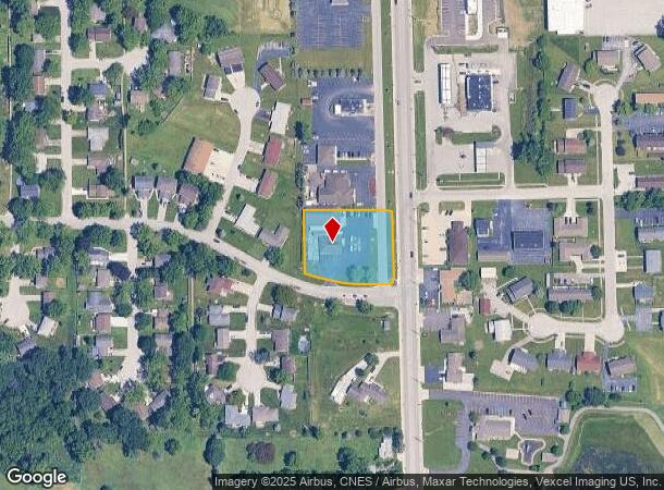 616 N Front St, Hebron, IN Parcel Map