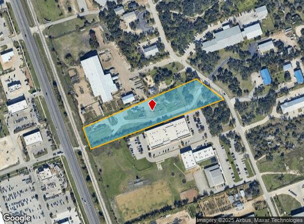  1109 Leander Dr, Leander, TX Parcel Map