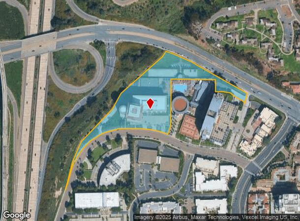  8910 University Center Ln, San Diego, CA Parcel Map