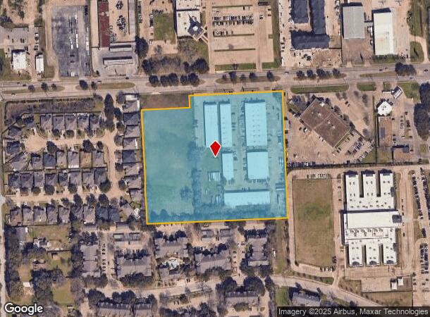  9700 Almeda Genoa Rd, Houston, TX Parcel Map