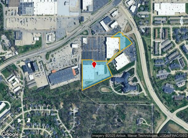 4601 1St Ave Se, Cedar Rapids, IA Parcel Map