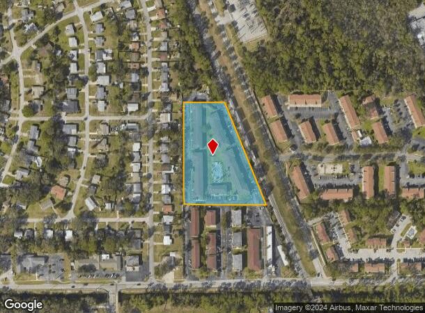  580 Reed Canal Rd, South Daytona, FL Parcel Map