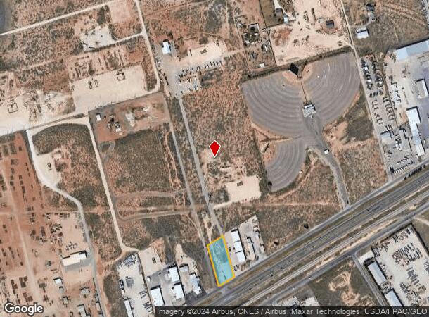  6306 W Highway 80, Midland, TX Parcel Map