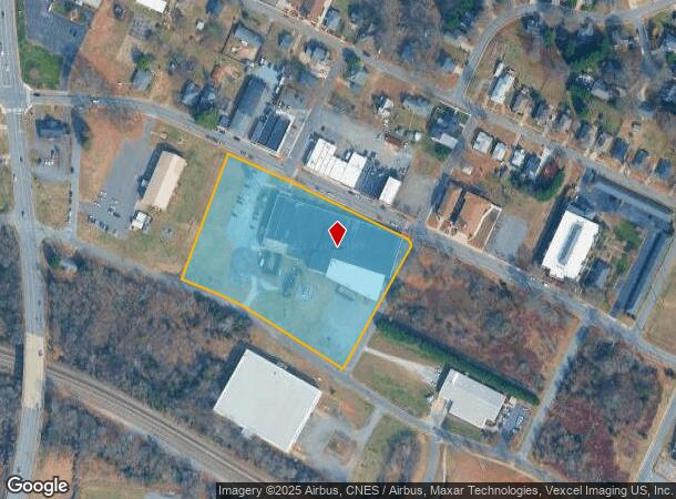 406 E Catawba St, Belmont, NC Parcel Map