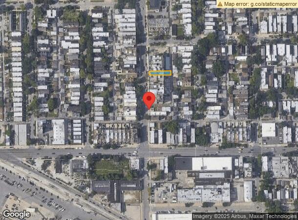  843 N California Ave, Chicago, IL Parcel Map