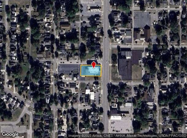 620 N Main St, Findlay, OH Parcel Map