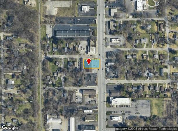  325 N Dixie Way, South Bend, IN Parcel Map