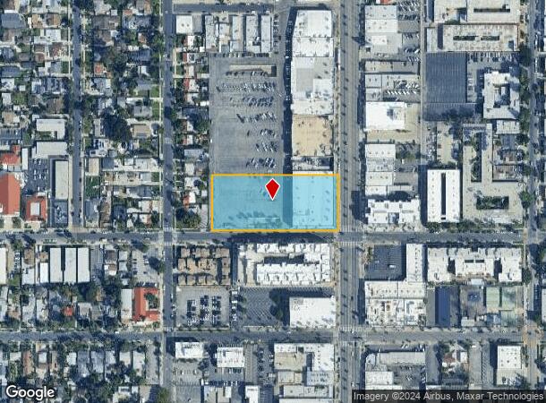  6609 Van Nuys Blvd, Van Nuys, CA Parcel Map