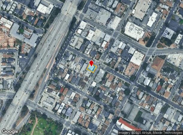  203 S St Louis St, Los Angeles, CA Parcel Map