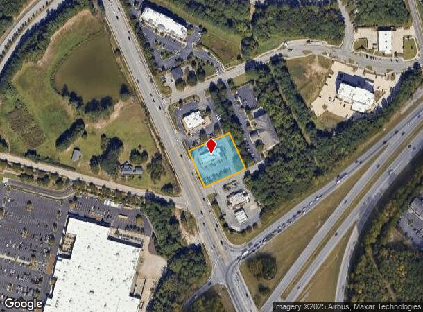 1303 E Williams St, Apex, NC Parcel Map