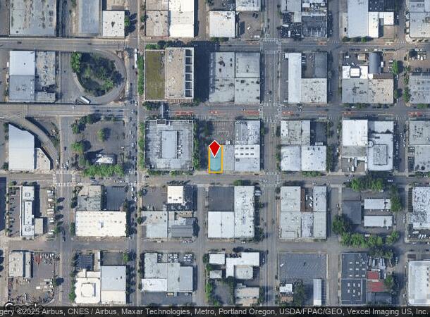  601 Se Clay St, Portland, OR Parcel Map