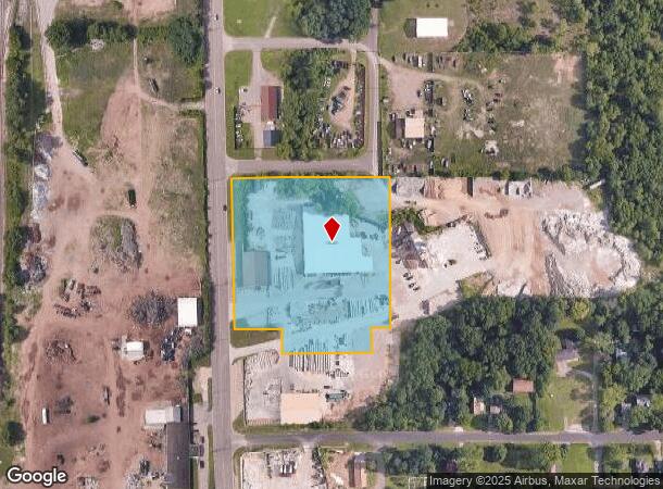 1020 Raymond Rd N, Battle Creek, MI Parcel Map