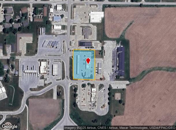  629 S Division St, Stuart, IA Parcel Map