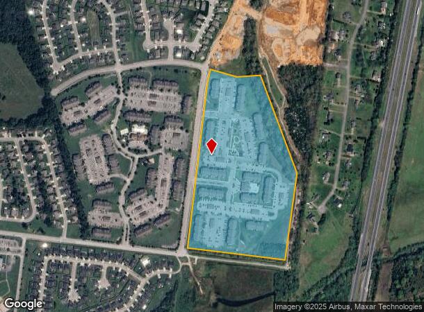  1000 Revere Pl, Spring Hill, TN Parcel Map