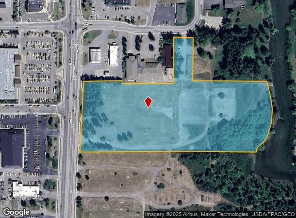 6575 Us Highway 93 S, Whitefish, MT Parcel Map