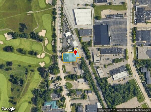 1643 S State St, Ann Arbor, MI Parcel Map