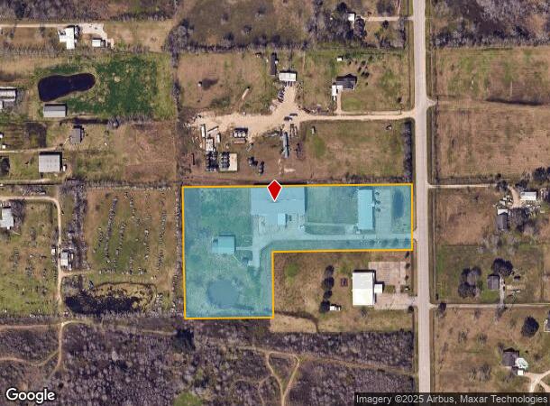  4200 Manvel Rd, Pearland, TX Parcel Map