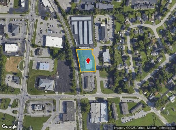  1911 Unruh Ct, New Albany, IN Parcel Map