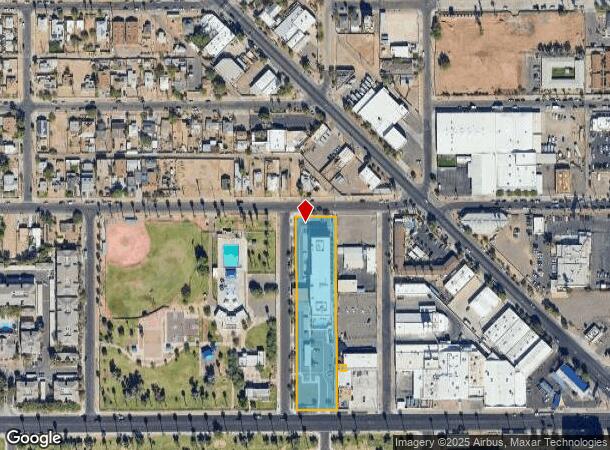  950 W Van Buren St, Phoenix, AZ Parcel Map