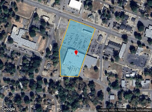  1109 W Main St, Russellville, AR Parcel Map