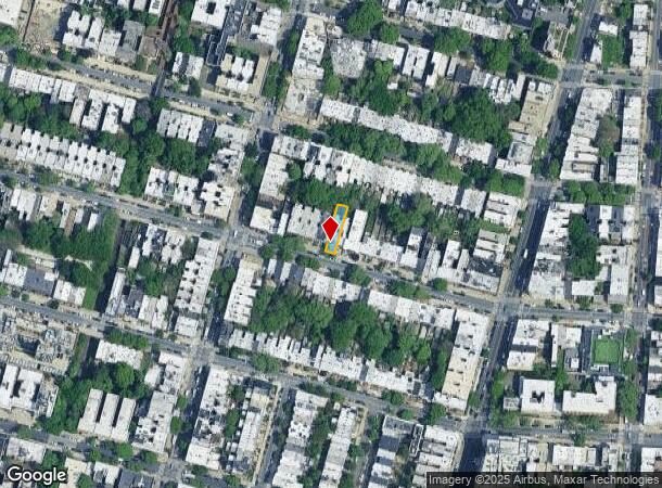 681 Sterling Pl, Brooklyn, NY Parcel Map