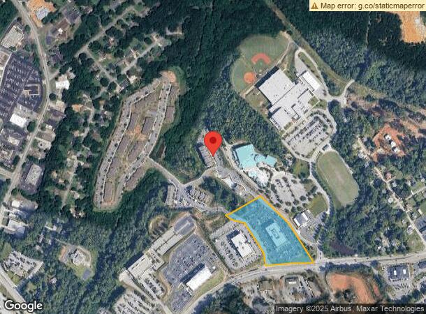  1485 Jesse Jewell Pky Ne, Gainesville, GA Parcel Map