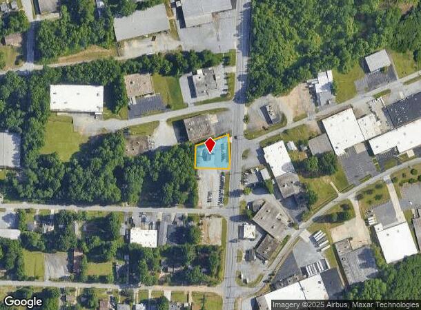2022 W Green Dr, High Point, NC Parcel Map