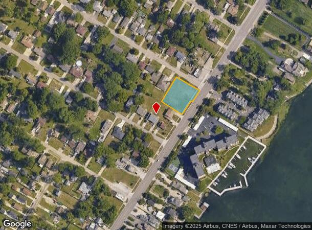  34535 Jefferson Ave, Harrison Township, MI Parcel Map