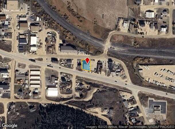 72275 Us Highway 40, Tabernash, CO Parcel Map