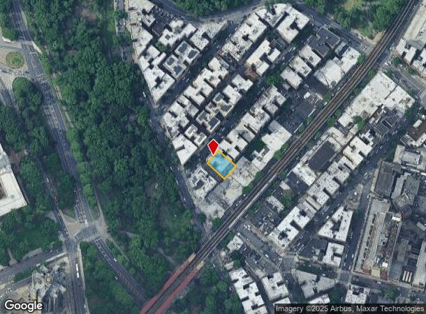  3414 Knox Pl, Bronx, NY Parcel Map