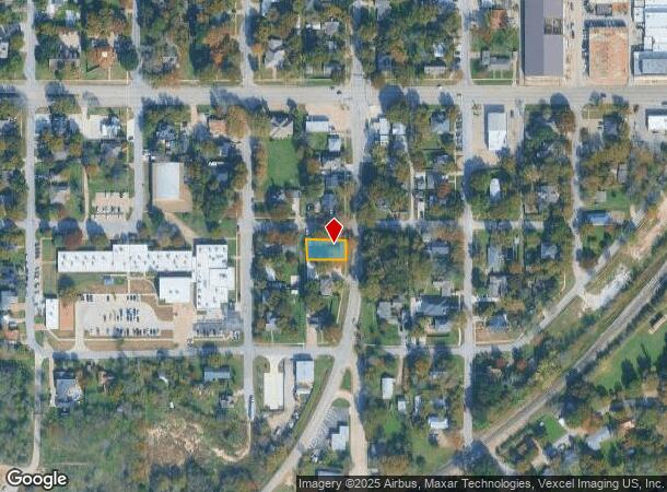  203 S 5Th St, Midlothian, TX Parcel Map